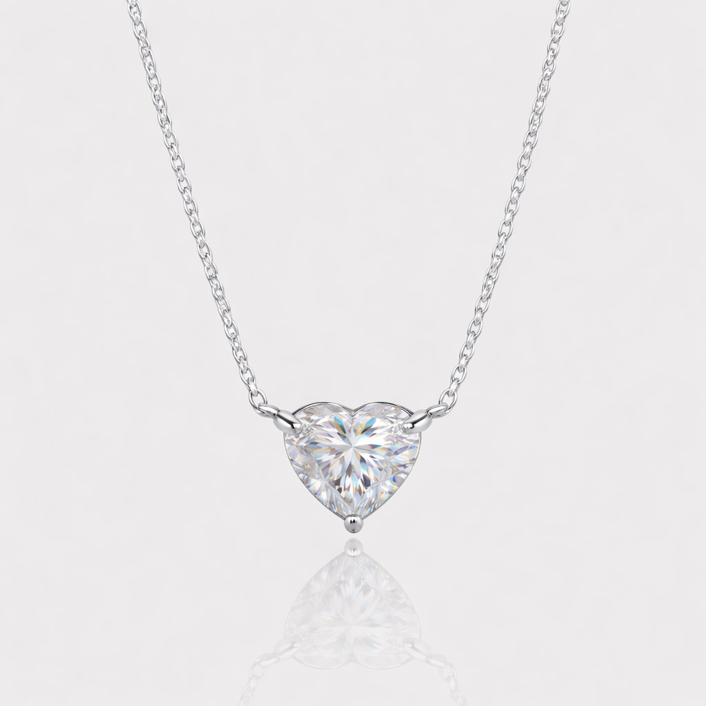- The Eternity Moissanite Necklace -