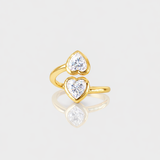 - The Ethereal Moissanite Ring -