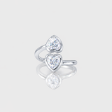 - The Ethereal Moissanite Ring -