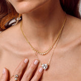 - The Glimmer Moissanite Necklace -