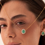 - The Capri Moissanite Necklace -