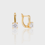 - The Bloom 6mm Moissanite Earrings -