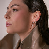 - The Wisteria Moissanite Earrings -