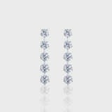 - The Wisteria Moissanite Earrings -
