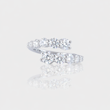 - The Glamour Moissanite Ring -