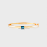 - The Radiant London Blue Topaz Bracelet -