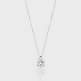 - The Petal 14mm Moissanite Necklace -