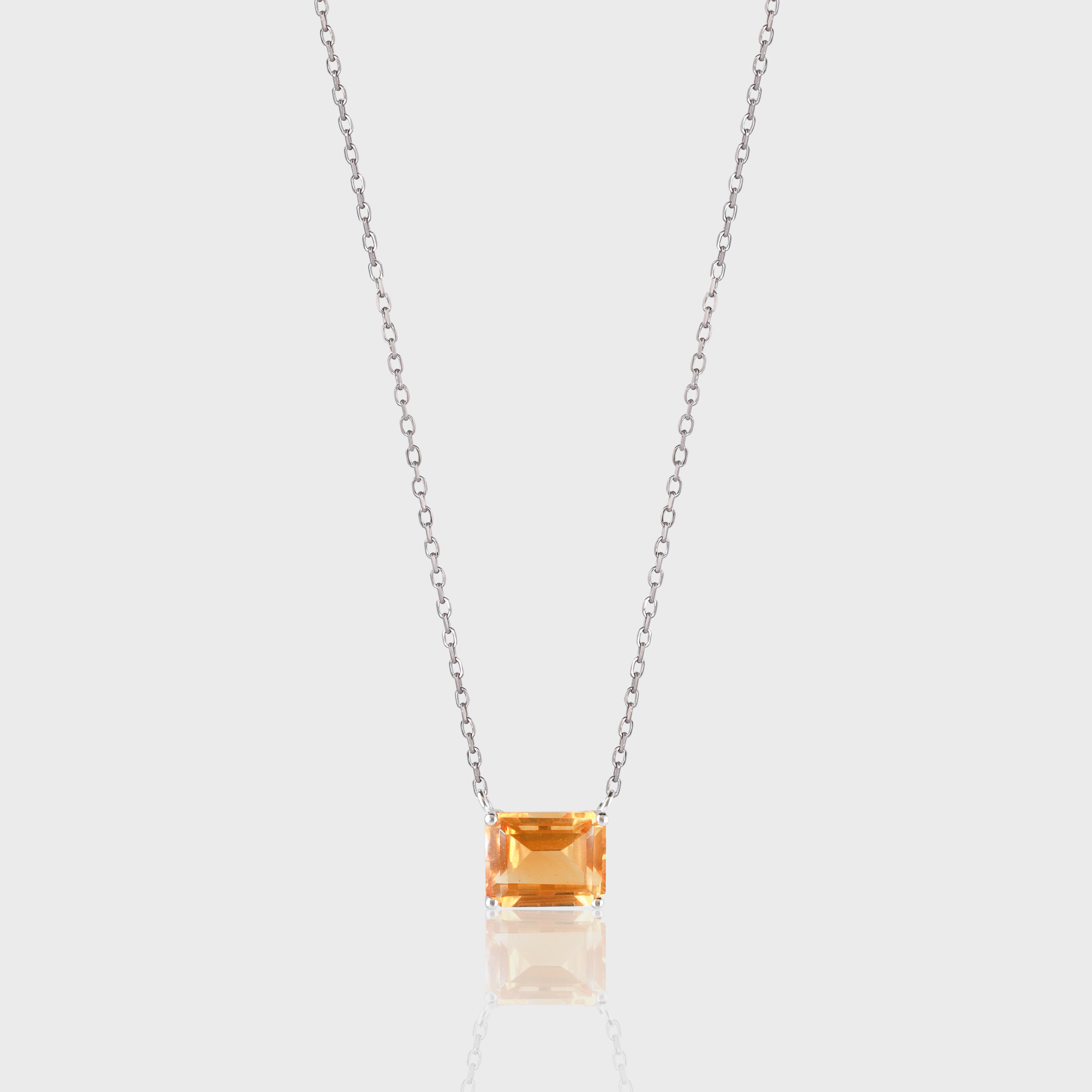 - The Radiant Citrine Necklace -