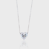 - The Eternity 15mm Moissanite Necklace -