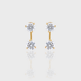 - The Petit Sublime Moissanite Earrings -