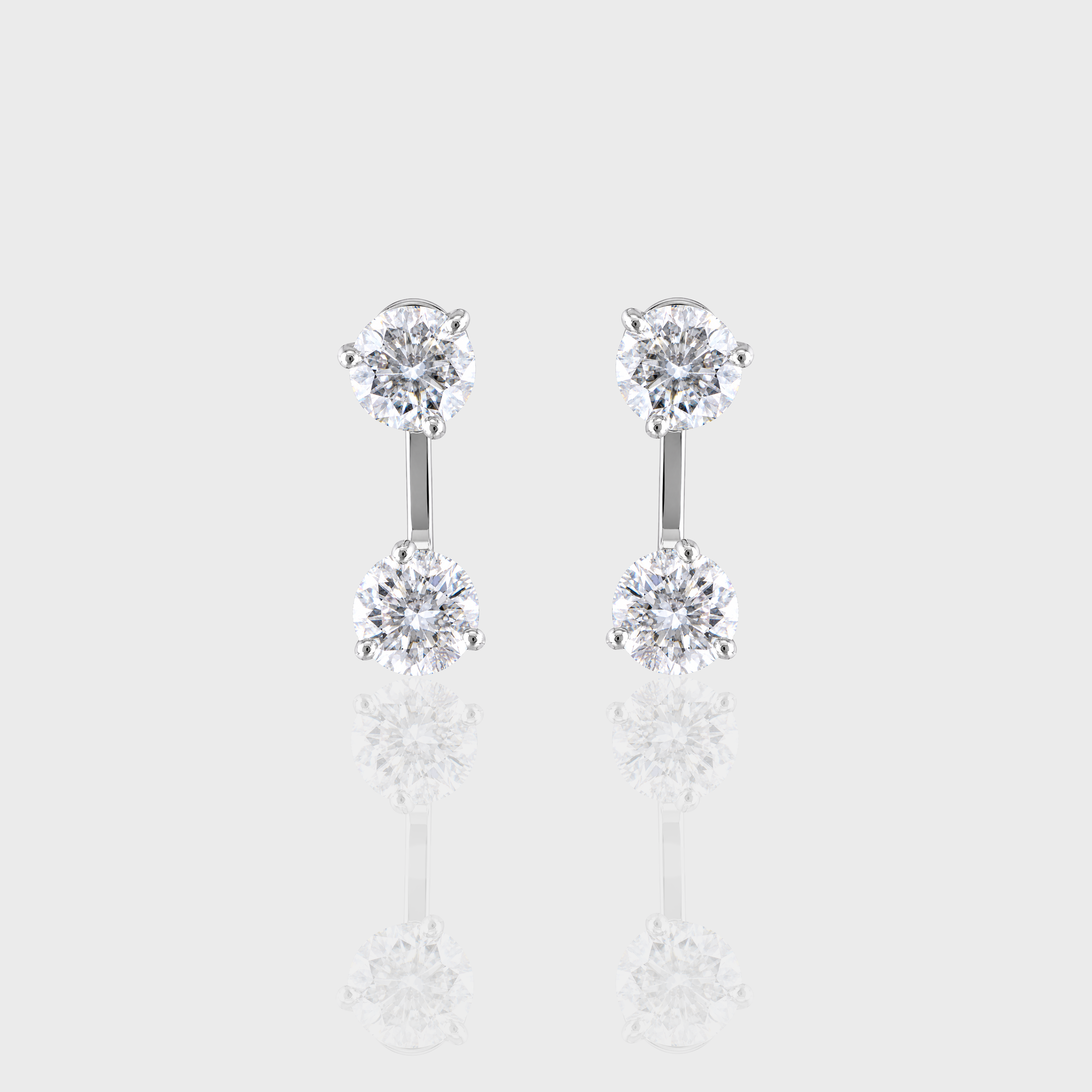 - The Petit Sublime Moissanite Earrings -