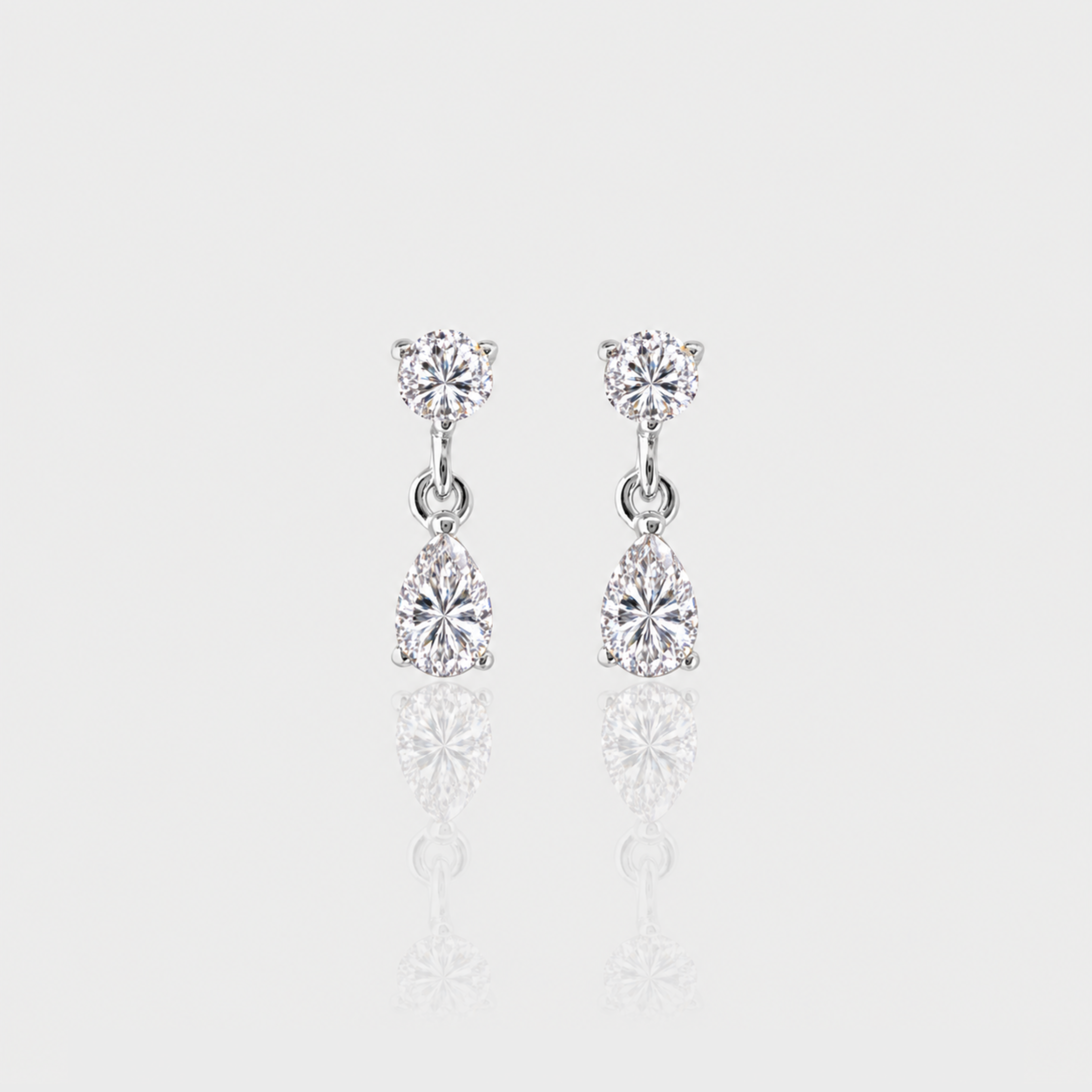 - The Amélie Moissanite Earrings -