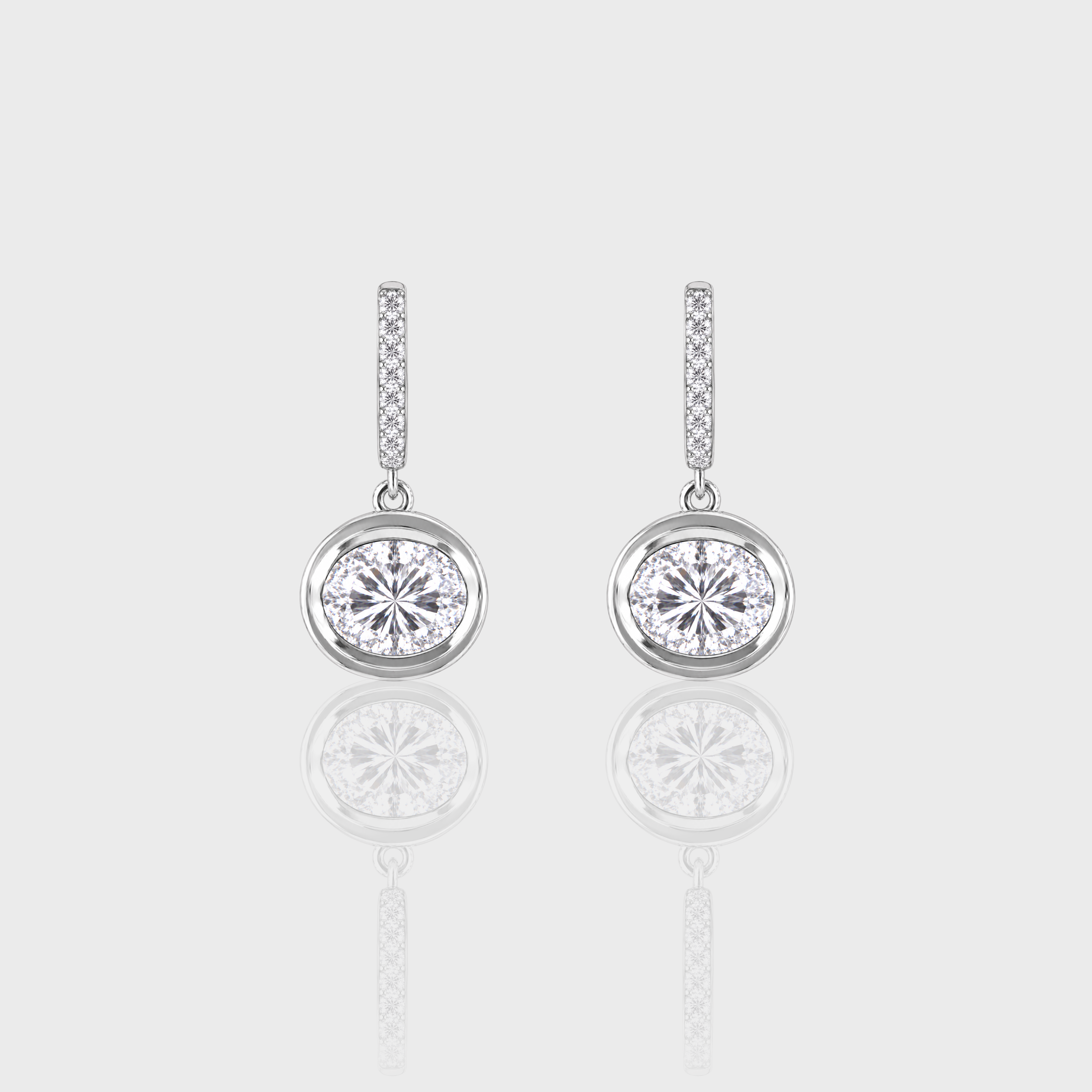 - The Gassin Moissanite Earrings -