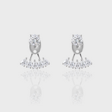 - The Pampelonne Moissanite Earrings -