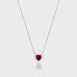 - The Cœur Moissanite Necklace -