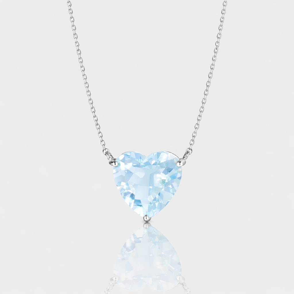 - The Eternity Blue Topaz Necklace -