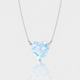 - The Eternity Blue Topaz Necklace -
