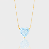 - The Eternity Blue Topaz Necklace -