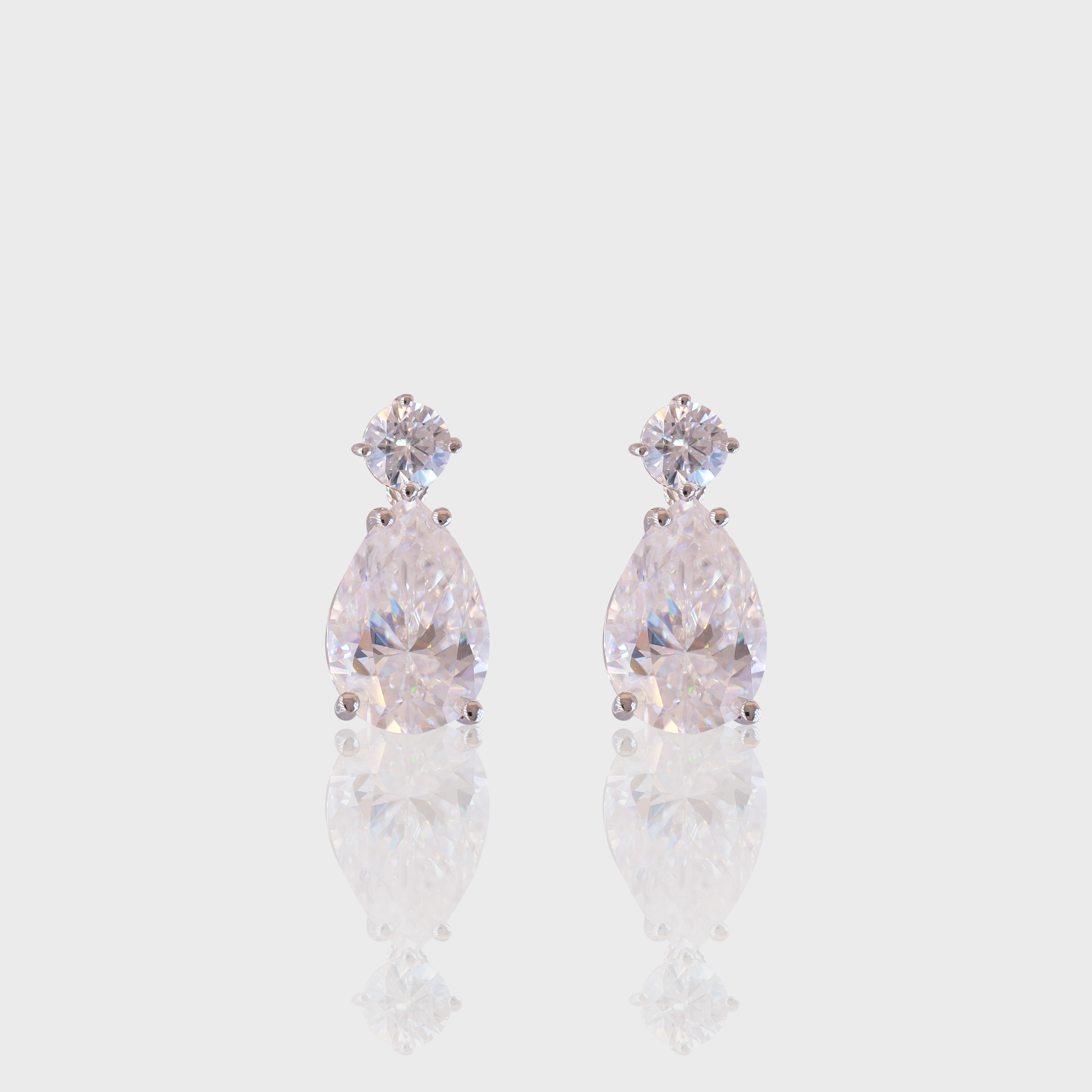 - The Glam Moissanite Earrings -
