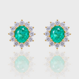 - The Capri Moissanite Earrings -