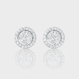 - The Ilusion Moissanite Earrings -