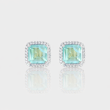 - The Jardin Moissanite Earrings -