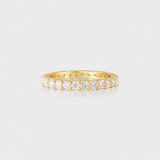 - The Petite Moissanite Ring -