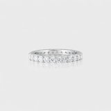- The Petite Moissanite Ring -