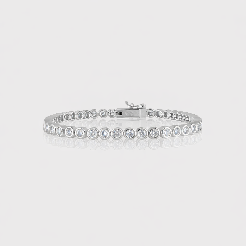- The Signature Moissanite Bracelet -