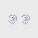 - The Soleil 6mm Moissanite Earrings -