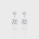 - The Sublime Moissanite Earrings -