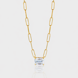 - The Timeless Moissanite Necklace -