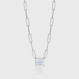 - The Timeless Moissanite Necklace -