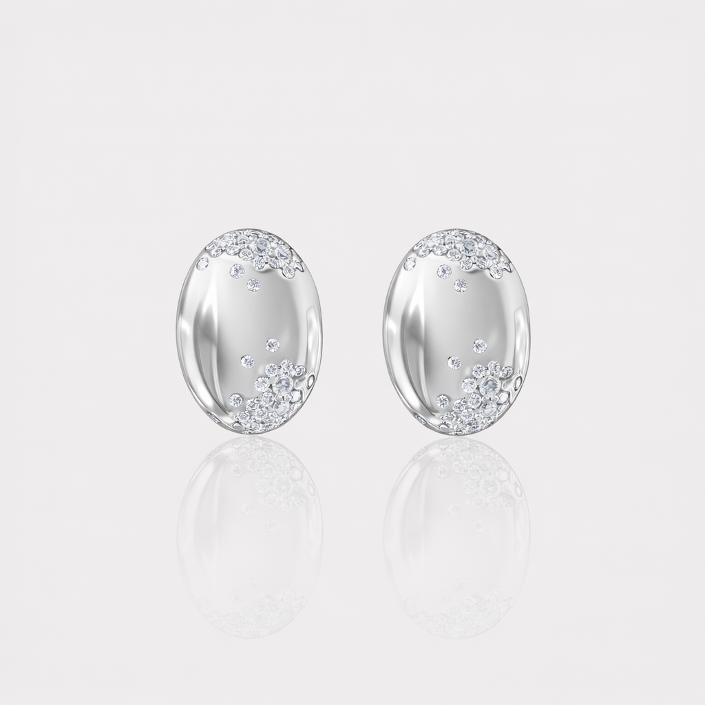 - The Velvet Moissanite Earrings -