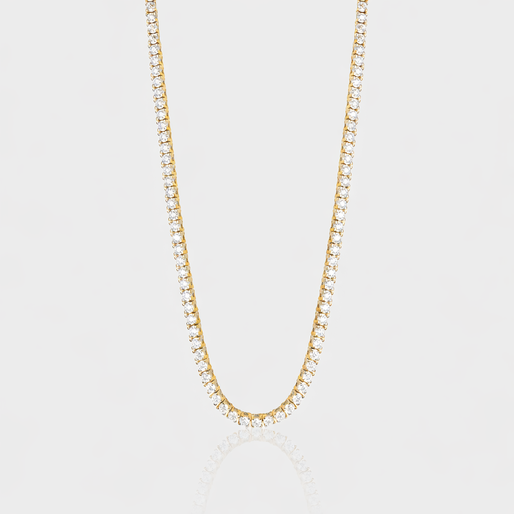 - The Iconic Moissanite Tennis Necklace -