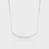 - The Sparkle Moissanite Necklace -