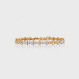- The Classic Moissanite Bracelet -