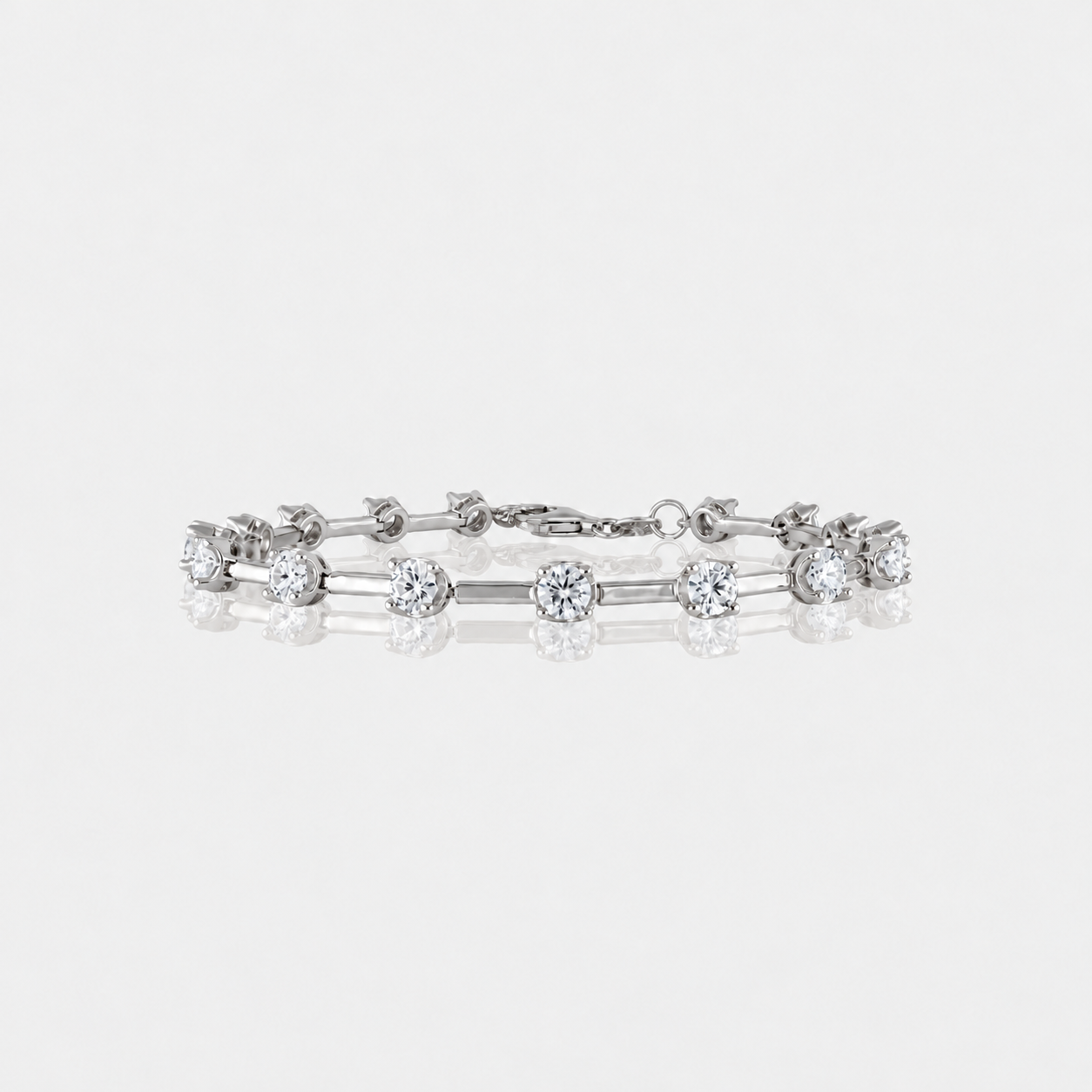 - The Sublime Moissanite Bracelet -